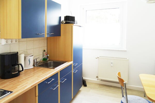 Küche in unserer Gästewohnung